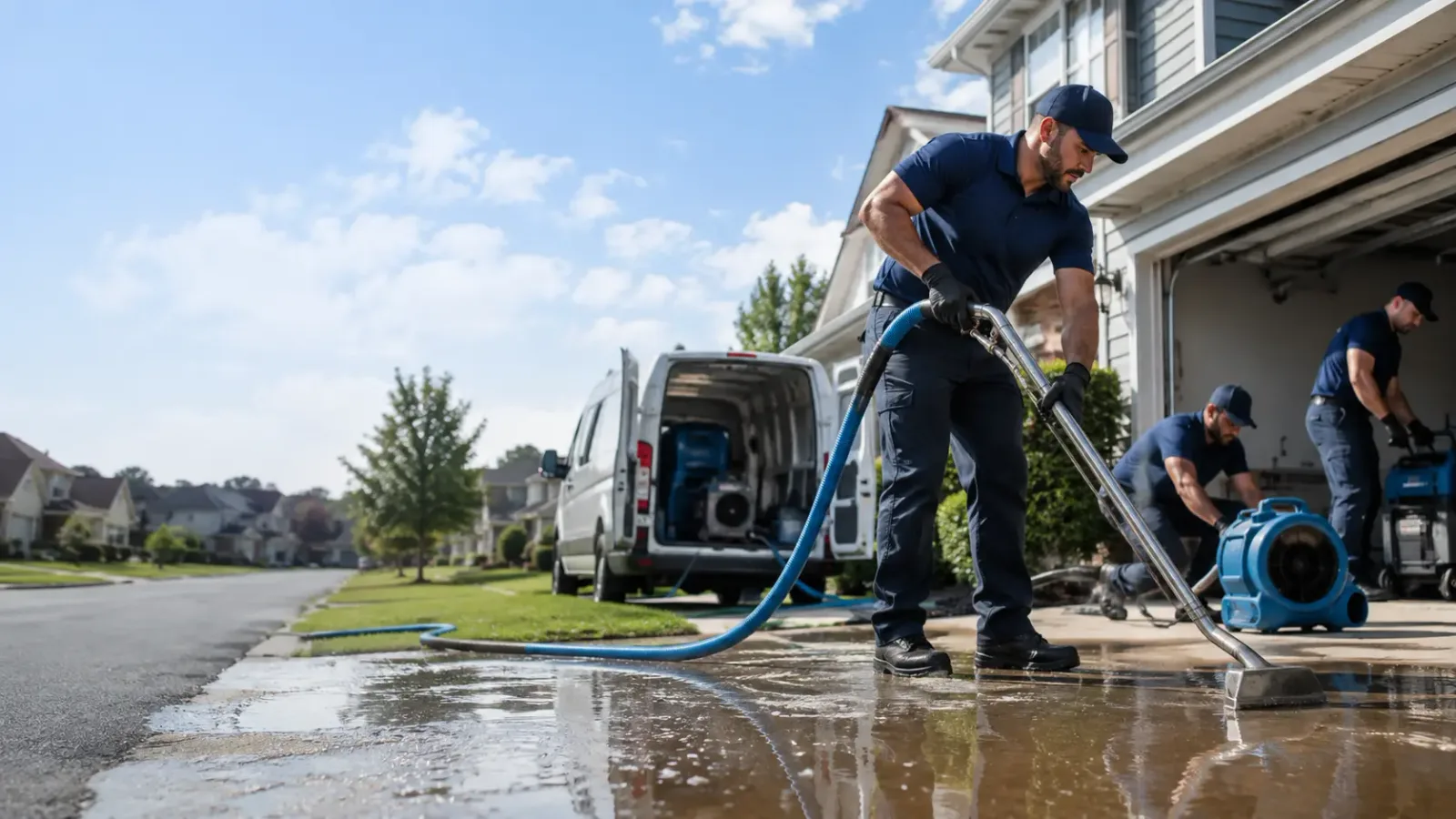 Flood Damage Restoration in Wolcott, IN